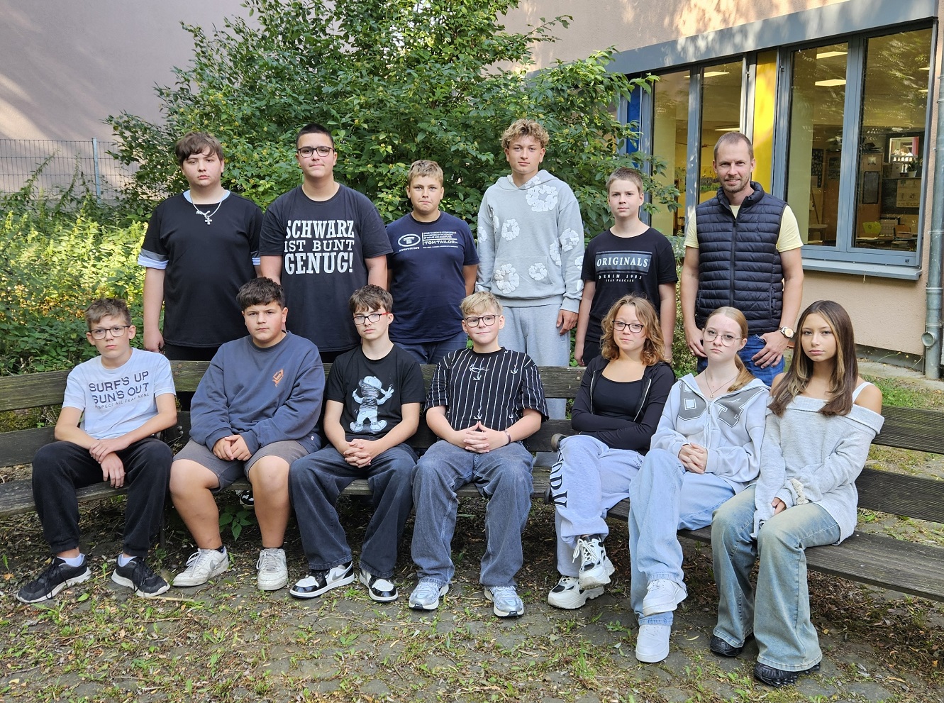Die Klasse H8aPU mit Herrn Wanski